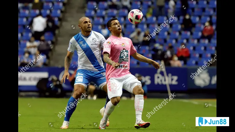 Hình ảnh hành động trận đấu giữa Puebla và Pachuca - "Puebla" vs "Pachuca"